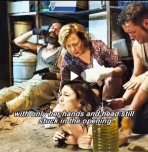 strangers trapped inside a bar and try to survive a deadly situation outside.