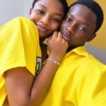JHS girl showing colleagues her things