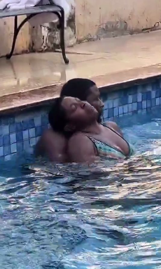 Getting Fucked In The Pool In Public