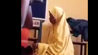 Watch Nigerian Hausa Muslim Girl With Hijab Giving Blow Job To Boyfriend (18+)