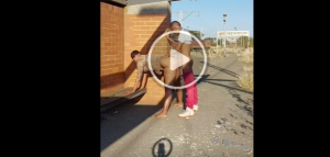 See the trending video of Two Nigerian Teachers chop behind school