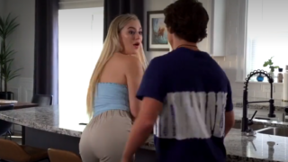 Watch Movie Of Girl Having Issues with step bro in the house alone on blakqueenz.com