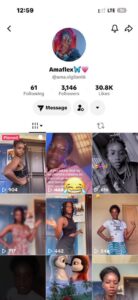 Ama Flex Tiktok Girl Azigi Trending